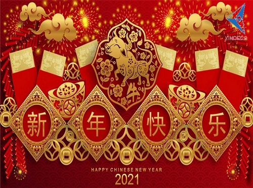  2021 zawiadomienie o świętach chińskiego nowego roku